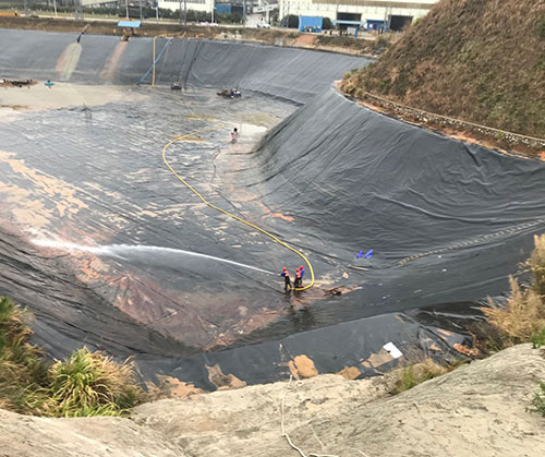 禹王台废水池清理