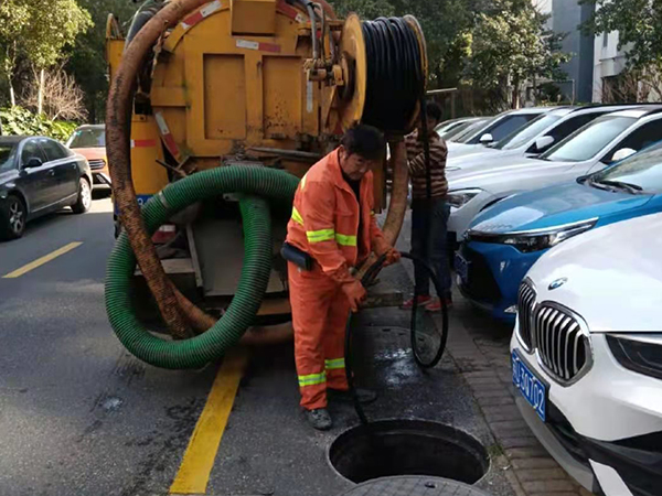 禹王台排污管道清淤