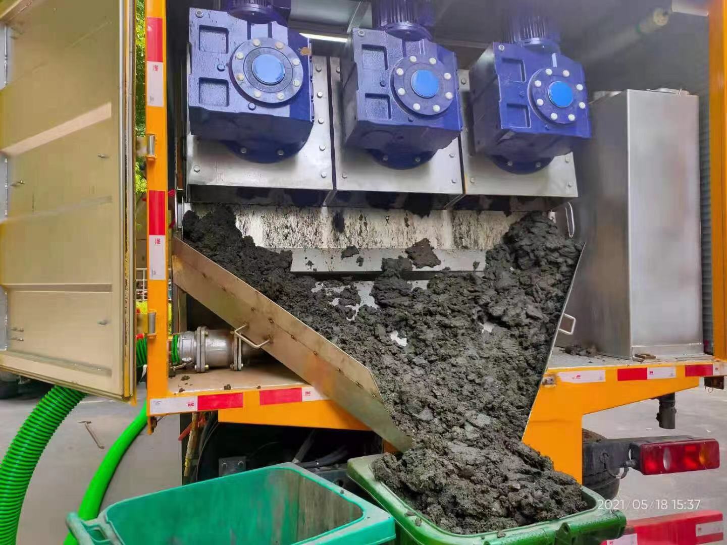 禹王台化粪池清掏城市维护站-泥浆净化干湿分离处理